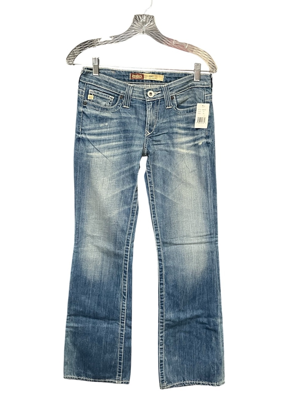 Big Star Remy Bootcut Jeans Women’s 25R Low Rise Stretch Medium Wash NWT